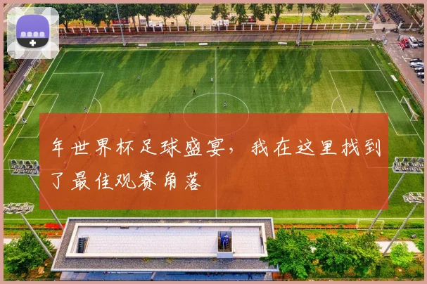 年世界杯足球盛宴,我在这里找到了最佳观赛角落